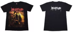 JOB FOR A COWBOY  TDM 1173 HOT ROCK T- SHIRTS