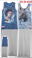 Rock Eagle dress  SS-D- 010 (E) TD.165 (Платье, туника,животные)
