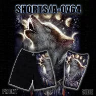 A - 0764 Caballo (shorts) (шорты,волк,животные)