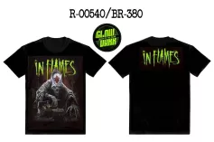 IN FLAMES, CABALLO R - 00540 - BR - 380  t-shirt