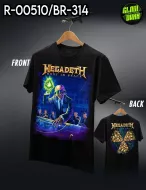 MEGADETH, CABALLO R - 00510,BR - 314  t- shirt