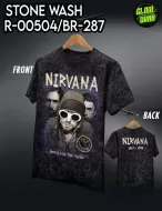 CABALLO STONE WASH R-00504 BR 287 NIRVANA (t-shirt) Группы