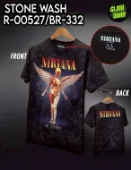 CABALLO STONE WASH R-00527 BR 332 NIRVANA (t-shirt) Группы