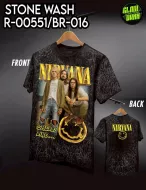 CABALLO STONE WASH R-00551 BR 016 NIRVANA (t-shirt) Группы