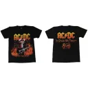 AC DC TDM 1737 HOT ROCK T- SHIRTS