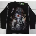 Rock Chang longsleeve LS GR №719 лонгслив,девушка,арт