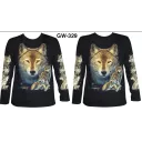 Rock  Eagle longsleeve LS GW 329 (Лонгслив, волк,животные)