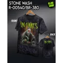 STONE WASH R - 00540 - BR - 380 IN FLAMES (T-shirts,ROCK&TEES, Caballo)