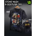 STONE WASH R - 00575 - BR - 395 GUNS N ROSES (T-shirts,ROCK&TEES, Caballo)