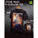 CABALLO STONE WASH R-00554 BR 355 MEGADETH (t-shirt) Группы