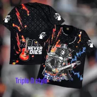 ROCK NEVER DIES (DDD - T-shirts)