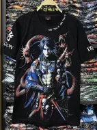 WARRIOR DRAGON BLUE (DDD - T-shirts)