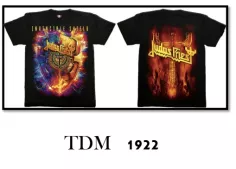JUDAS PRIEST TDM 1922 HOT ROCK T- SHIRTS