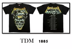 METALLICA TDM 1885 HOT ROCK T- SHIRTS