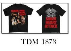 QUEEN TDM 1873 HOT ROCK T- SHIRTS