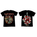 IRON MAIDEN  TDM 1842 HOT ROCK T- SHIRTS