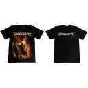 MEGADEATH TDM 1166 HOT ROCK T- SHIRTS