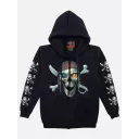 H-195-GW228-F (Hoody with ZIP, Rock Eagle)