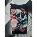 Rock Eagle Shorts GW 107 skull, rose (шорты,череп,цветы)