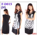 Rock Eagle dress F-D 013 (H) 4265 (Платье, туника,животные)