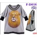 Rock Eagle dress F-D 018 (G) 4289 (Платье, туника,животные)