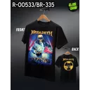 CABALLO R -00533 - BR- 335 MEGADEATH t-shirt